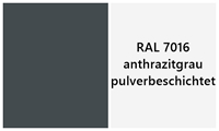 anthrazitgrau RAL7016 +22,00 €