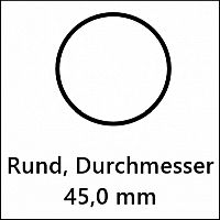 45,0 mm