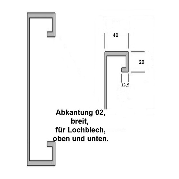 breite Abkantung +48,00 €