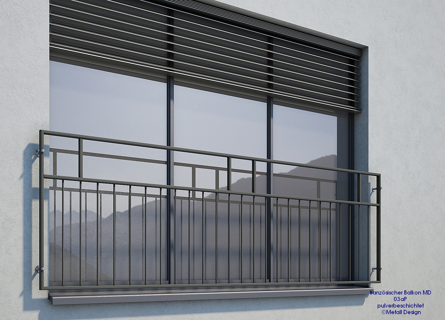 Fenster Geländer MD03aP