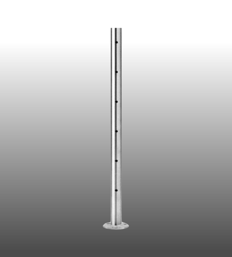 Geländerpfosten Edelstahl Basis 11-G