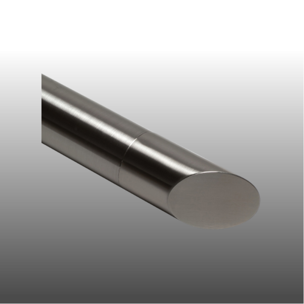 Handlauf Abschluss Edelstahl 45°