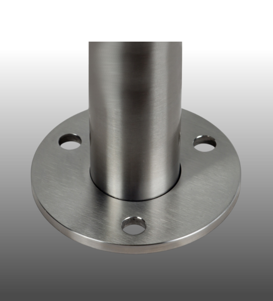 Ankerplatte mit Rohr verschweißen