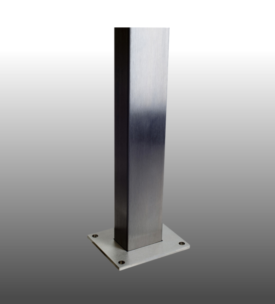 Geländerpfosten Rechteckrohr Basis 05
