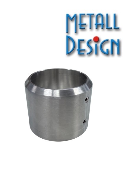 Rundrohr Adapter Flacher Anschluss