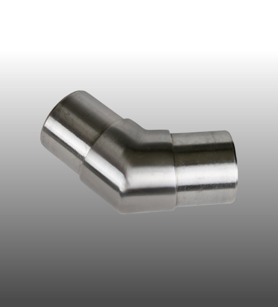 Handlauf Rohrverbinder 45° Edelstahl