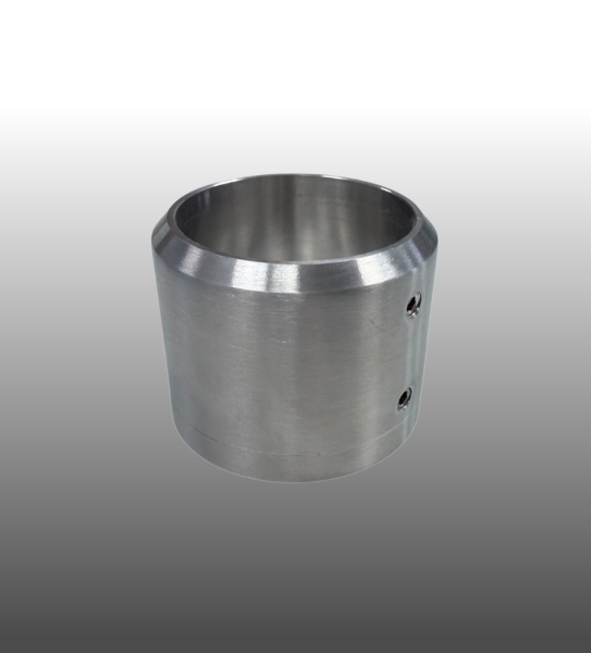 Rundrohr Adapter Flacher Anschluss