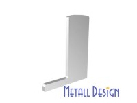 Endkappe für Ganzglasgeländer aufgesetzte Montage GBP-03 links Endkappe für Ganzglasgeländer aufgesetzte Montage GBP-03 links