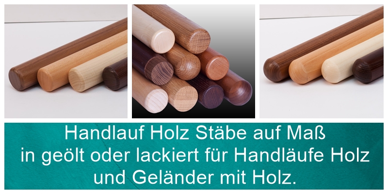 Balkon Handlauf Holz Außen