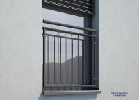französicher Balkon MD02iP anthrazit RAL 7016 französicher Balkon MD02iP anthrazit RAL 7016