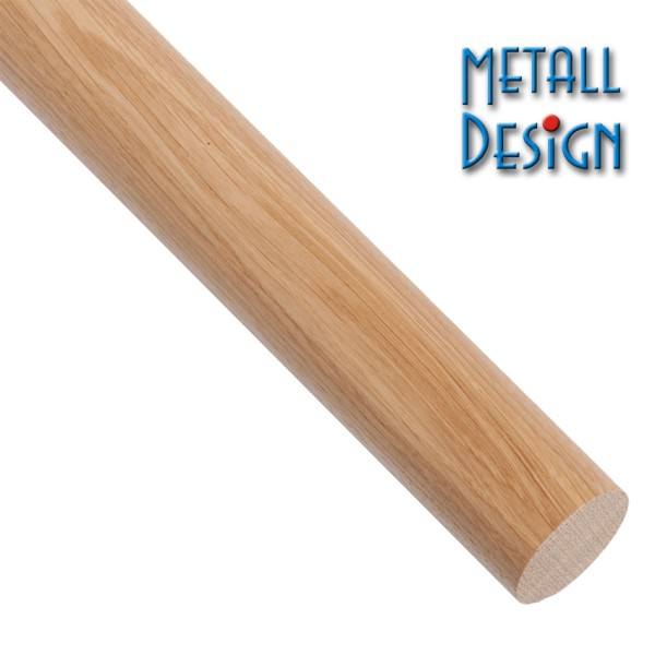 Handrail rod oiled oak roundwood