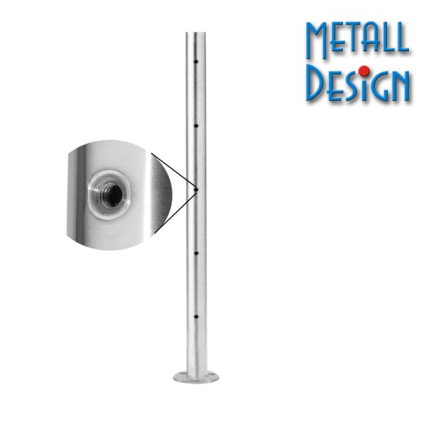 Geländerpfosten Edelstahl Basis 10-G