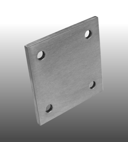 Ankerplatte Edelstahl Quadrat