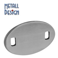 Ankerplatte Edelstahl oval Ankerplatte Edelstahl oval