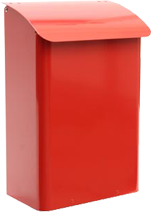 SafePost 14 Briefkasten Rot
