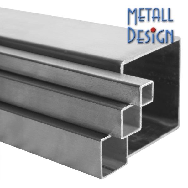 Vierkantrohr Edelstahl 40 x 40 x 2 mm, Zuschnitt auf Maß