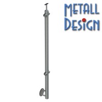 Mittelpfosten Stabgeländer seitliche Montage Mittelpfosten Stabgeländer seitliche Montage