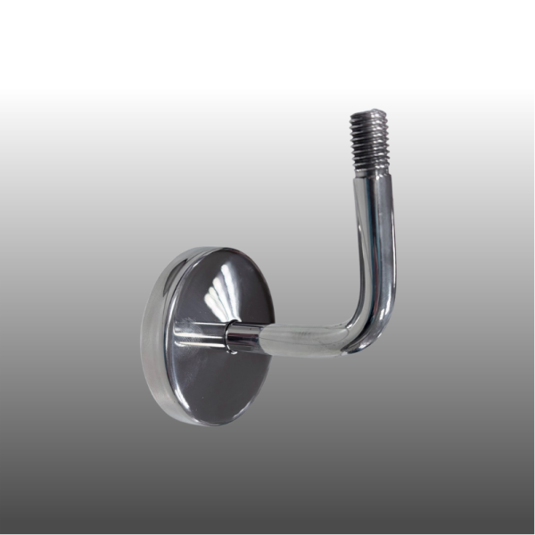 Handlaufhalter Holz Klickrosette Hochglanz