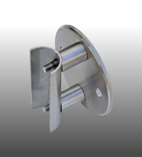 Wandanker Edelstahl für Geländerpfosten