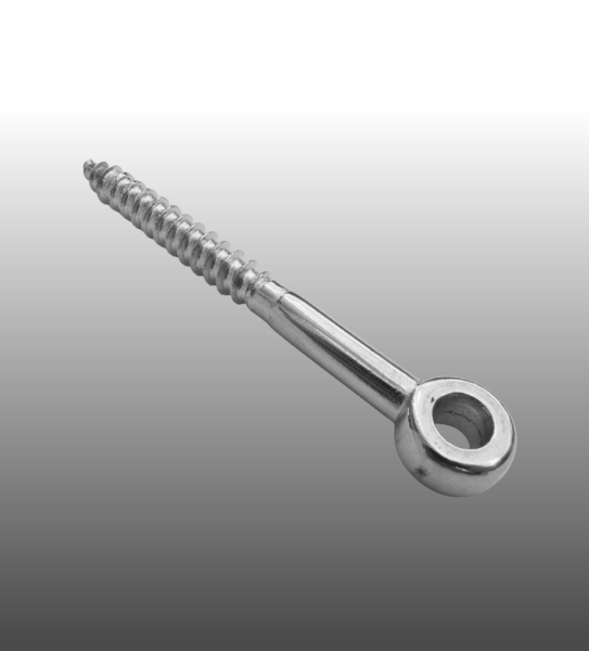 Augenschraube Holzgewinde V4A Edelstahl für Seilgeländer Edelstahl