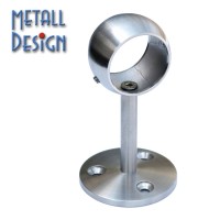 Handlaufhalter Kugelring aus Edelstahl HLH 04 kurz. Handlaufhalter Kugelring aus Edelstahl HLH 04 kurz.