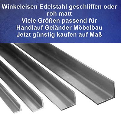 L/änge 200mm 20cm auf Zuschnitt Edelstahl Rundrohr V2A /Ø 57x2mm K240