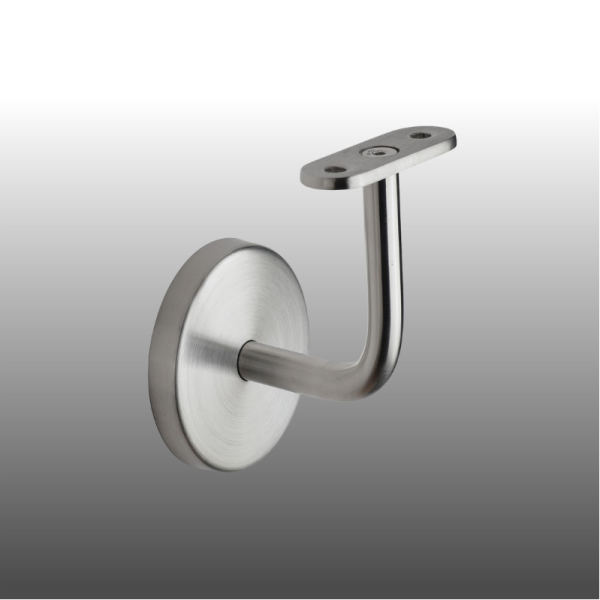 Handlaufhalter Edelstahl für Handlauf Vierkant aus Holz oder Edelstahl