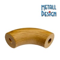 Handlauf Holz Bogen Eiche beidseitig gebohrt Handlauf Holz Bogen Eiche beidseitig gebohrt