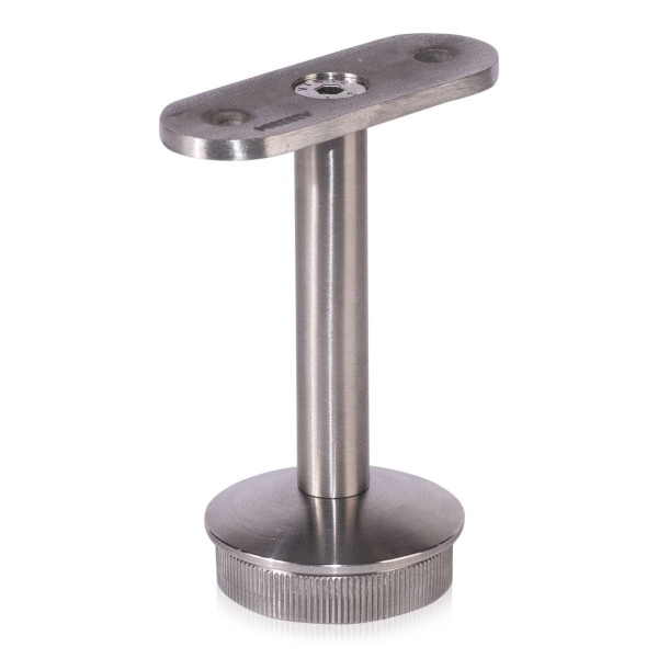 Handlaufhalter Geländerpfosten, Anschluss flach, für Vierkantrohr oder Handlauf Holz Vierkant Handlaufhalter Geländerpfosten, Anschluss flach, für Vierkantrohr oder Handlauf Holz Vierkant