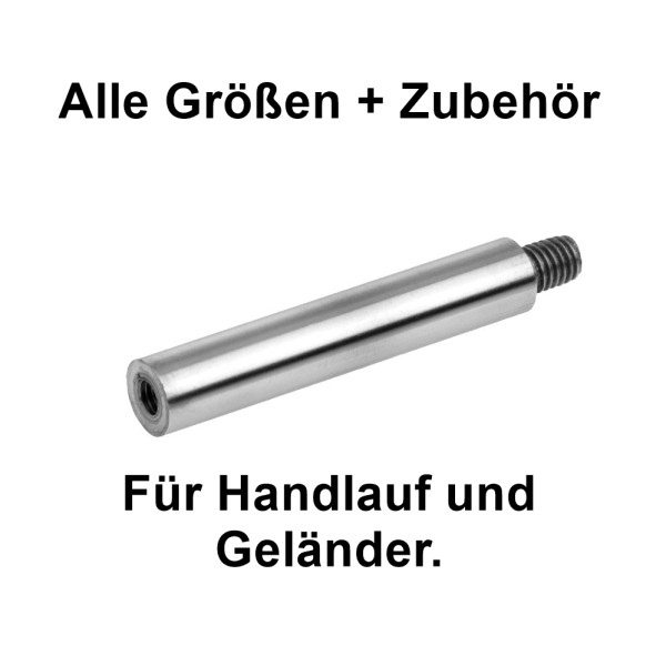 Handlaufhalter Gewindestift 01, für Handlauf und Geländer.