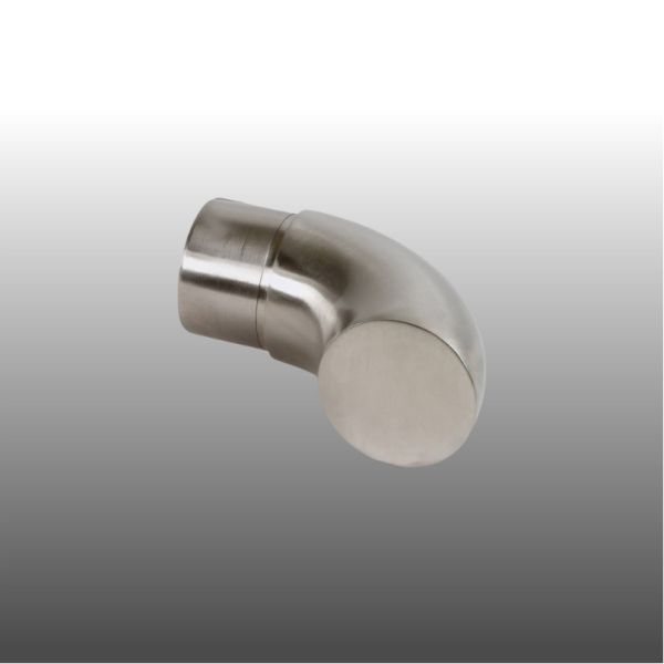 Geländer Handlauf Edelstahl Endbogen