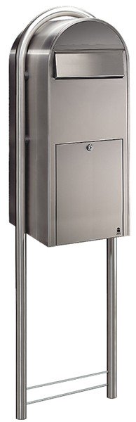 Bobi Jumbo Edelstahl mit Bobi Round Edelstahl
