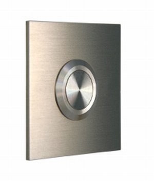 Klingelplatte 08 1003 aus Edelstahl von Keilbach Design