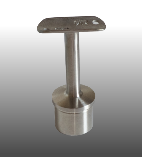 Handlauf Edelstahl Rohrstütze für Geländerpfosten