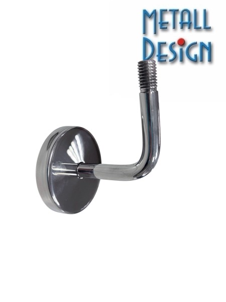 Handlaufhalter Holz Klickrosette Hochglanz