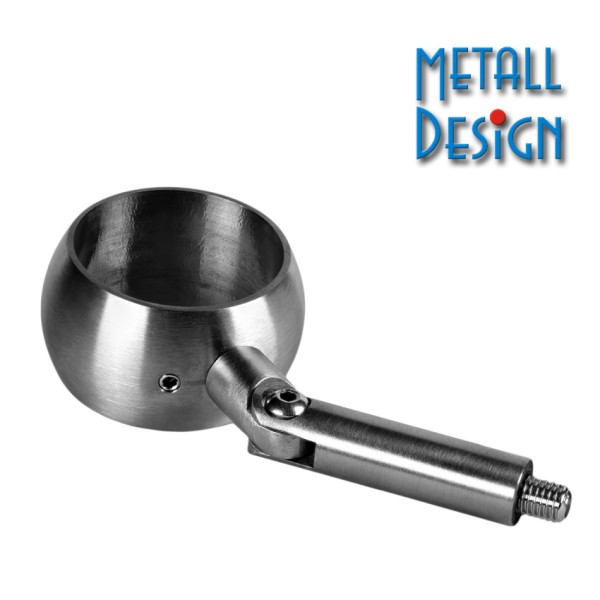 Rohrstütze Kugelring Pfosten Handlaufträger Handlaufstütze verstellbar Rohrstütze Kugelring Pfosten Handlaufträger Handlaufstütze verstellbar