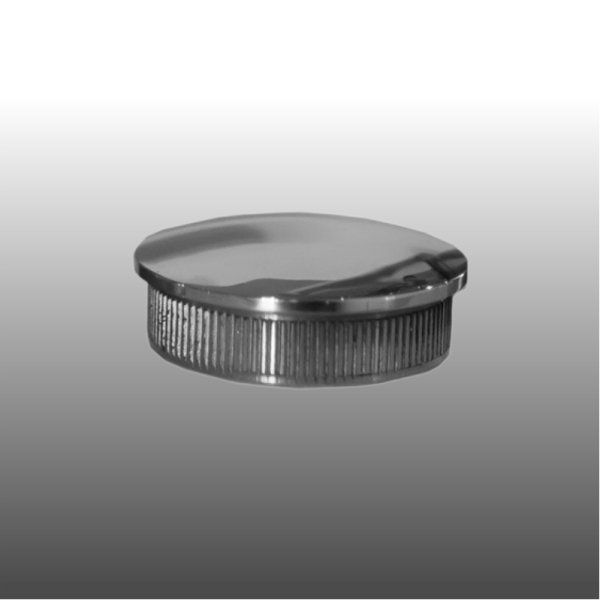 Endkappe Rundrohr Oberfläche hochglanz