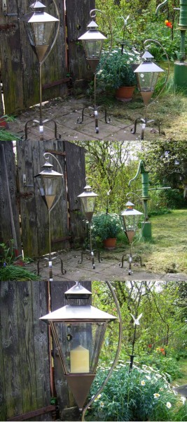 Gartenlaterne 3er Set
