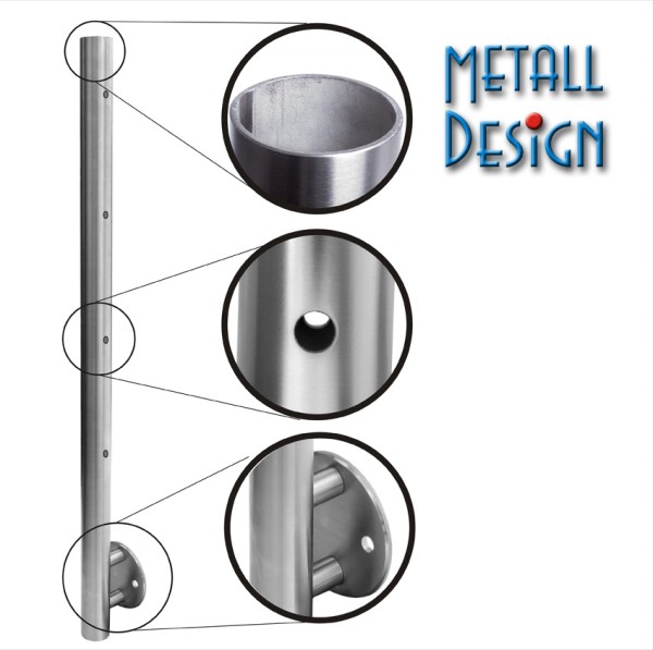 Geländerpfosten Edelstahl Basis 12