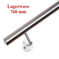 Handlauf Edelstahl V2A Länge 760 mm 42,4 mm Handlauf Edelstahl V2A Länge 760 mm 42,4 mm