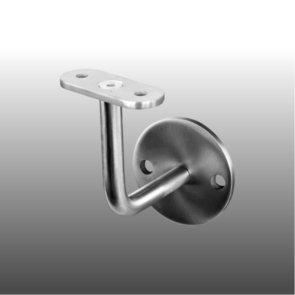 Handlaufhalter Edelstahl HLH 02g, Gerader Anschlus