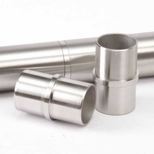 Rohrverbinder Edelstahl für Rundrohre 33,7, 42,4 mm und 48,3 mm Rohrverbinder Edelstahl für Rundrohre 33,7, 42,4 mm und 48,3 mm