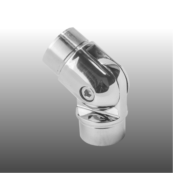 Geländer Rohrverbinder Edelstahl einstellbar