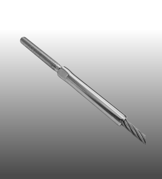 Verpressung Presshülse Seilgeländer Edelstahl