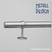 Handlauf DS07, Länge auf Maß, aus Edelstahl Handlauf DS07, Länge auf Maß, aus Edelstahl