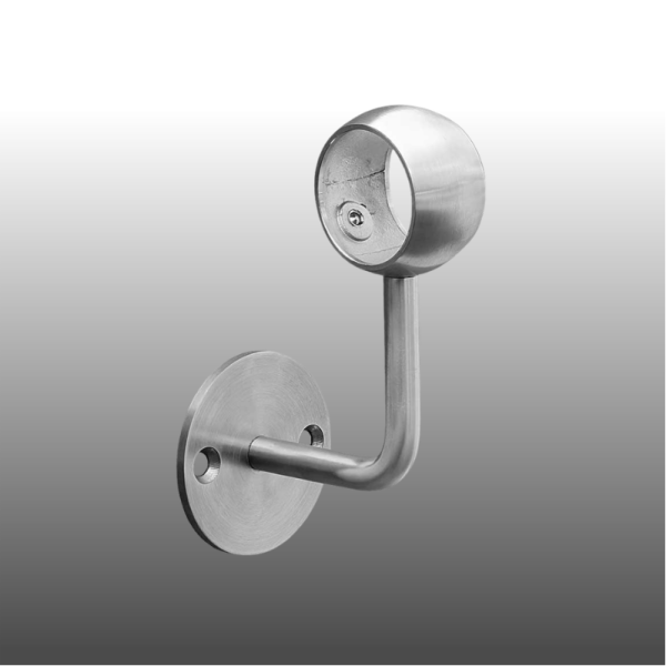 Handlaufhalter Edelstahl mit Kugelring