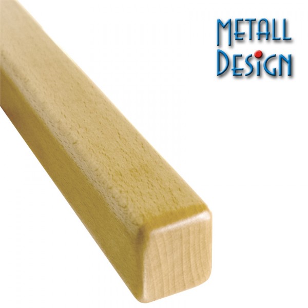 Handlauf Buche Vierkant 40 x 40 mm Stab Länge auf Maß gefertigt