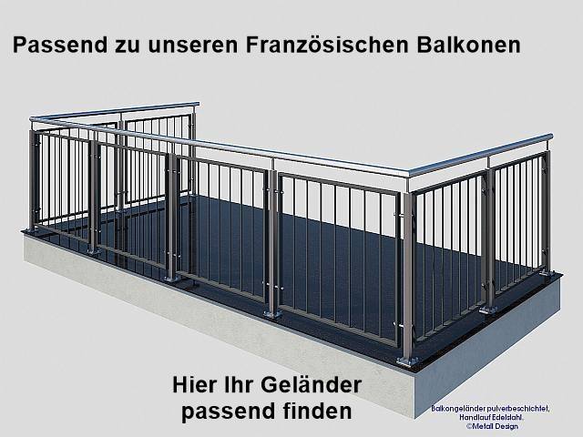 Balkon Geländer.